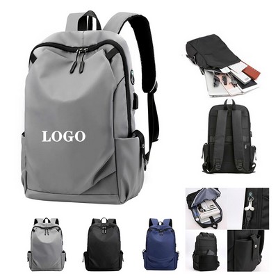 Anti-Theft Travel Backpack with USB Port