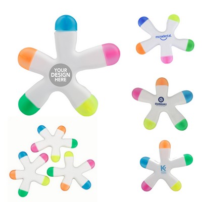 Vibrant Starfish Shape Highlighter