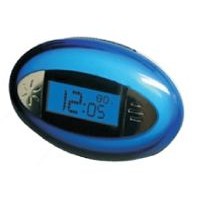 Oval Digital Clock