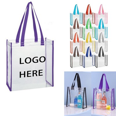 Clear Stadium Tote Bag
