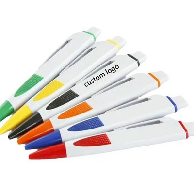 Wide Body Ballpoint Pen With Grip Section