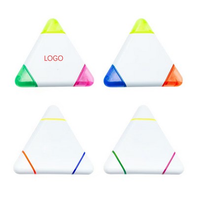 Three Color Triangular Highlighter