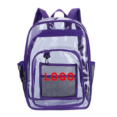 Heavy Duty Clear PVC Backpack