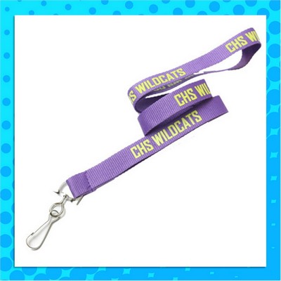 1/2" Polyester Lanyard