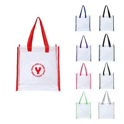 Clear Stadium Tote Bag