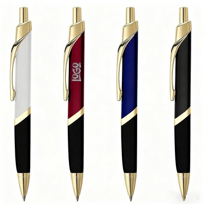Retractable Business Metal Ballpoint Pen