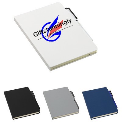Quorum Soft Touch Journal with Matching Color Gel Pen