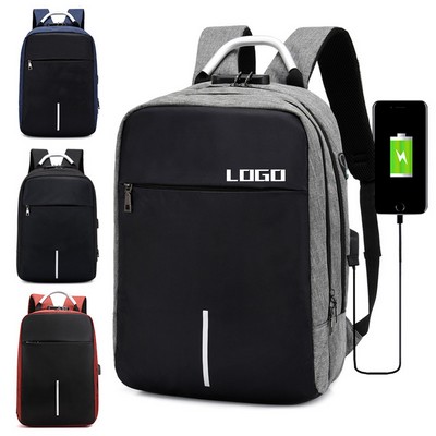 Sturdy Laptop Backpack with USB Port