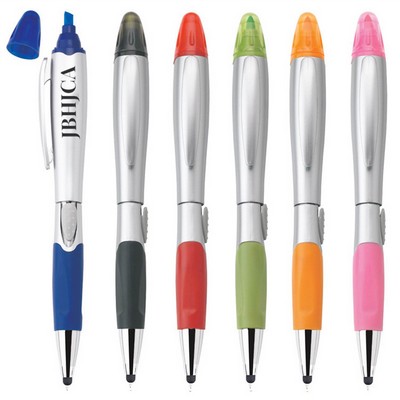 Highlighter Ballpoint Pen