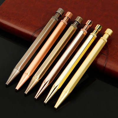 High-End Metal Hexagon Pen