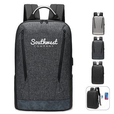 Laptop Usb Charging Backpack