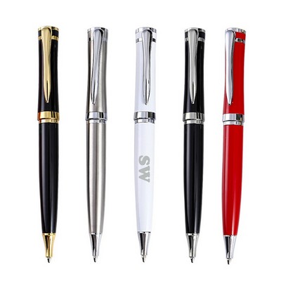 Metal Retractable Ballpoint Pen