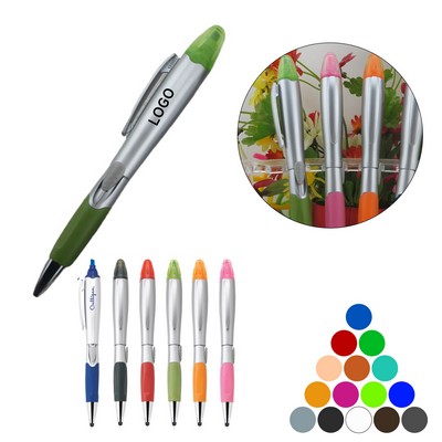 Highlighter Ballpoint Pen
