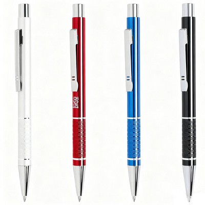 Retractable Metal Ballpoint Pen