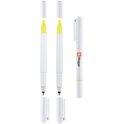 uni-ball Combi White Highlighter Pen